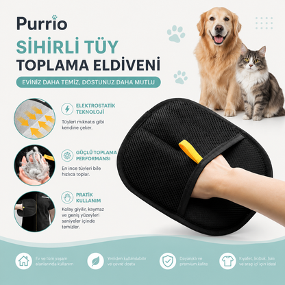 Sihirli Tüy Toplama Eldiveni