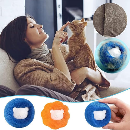 Purrio™ Çamaşır Makinesi Tüy Toplama Topu 3 ADET